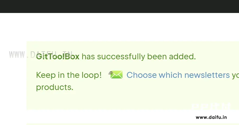 GitToolBox添加成功提示，表示许可证已经激活