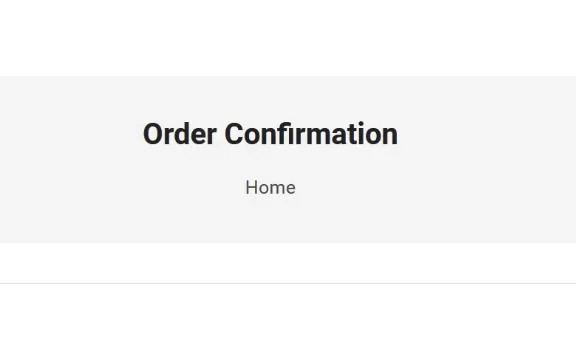Shopify订单确认页面显示Order Confirmation，说明欧元虚拟卡代付成功